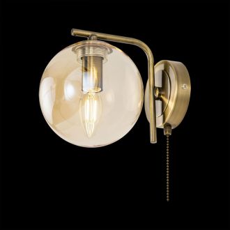 Бра Citilux Томми CL102313, E14, 40 Вт, бронзовый/прозрачный