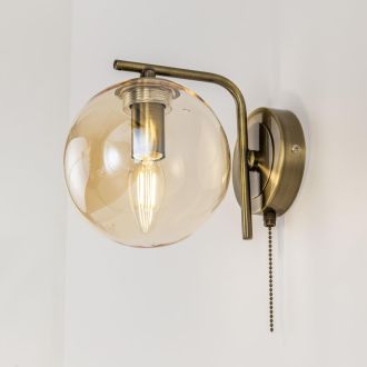 Бра Citilux Томми CL102313, E14, 40 Вт, бронзовый/прозрачный