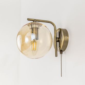 Бра Citilux Томми CL102313, E14, 40 Вт, бронзовый/прозрачный