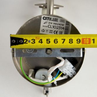 Бра Citilux Томми CL102314, E14, 40 Вт, хром/белый, современный стиль