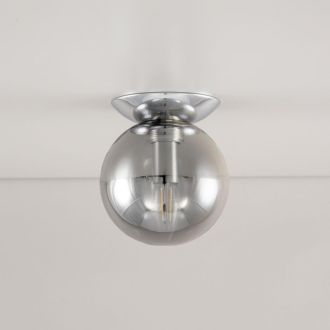 Накладной светильник Citilux Томми CL102510, E14, 40 Вт, хром/серый