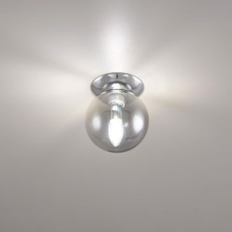 Накладной светильник Citilux Томми CL102510, E14, 40 Вт, хром/серый