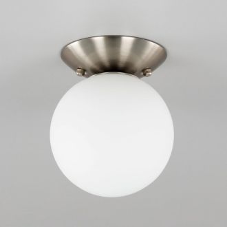 Накладной светильник Citilux Томми CL102514, E14, 40 Вт, хром матовый/белый