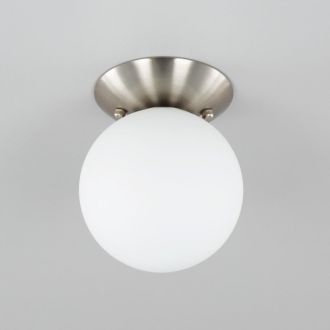 Накладной светильник Citilux Томми CL102514, E14, 40 Вт, хром матовый/белый