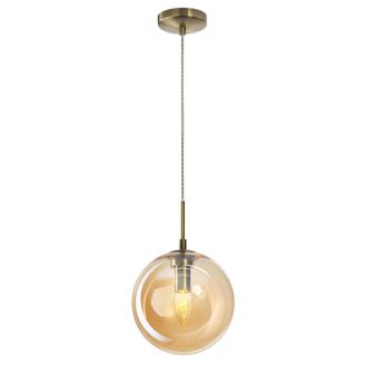Подвесной светильник Citilux Томми CL102623, E14, 40 Вт, бронзовый/золотой