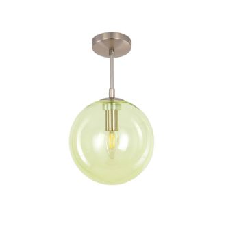 Подвесной светильник Citilux Томми CL102626, E14, 40 Вт, хром матовый/зеленый