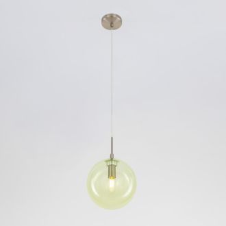 Подвесной светильник Citilux Томми CL102626, E14, 40 Вт, хром матовый/зеленый