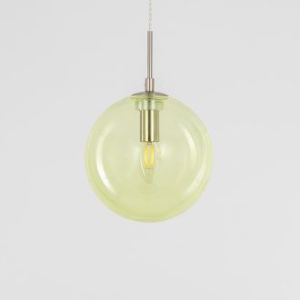Подвесной светильник Citilux Томми CL102626, E14, 40 Вт, хром матовый/зеленый