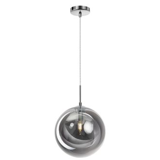 Подвесной светильник Citilux Томми CL102630, E14, 40 Вт, хром/серый