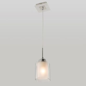 Подвесной светильник Citilux Риволи CL104110, E27, 75 Вт, серый/прозрачный