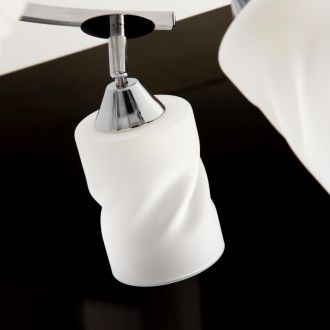 Спот Citilux Сиерра CL119240, 4×E27 по 75 Вт, серый/прозрачный