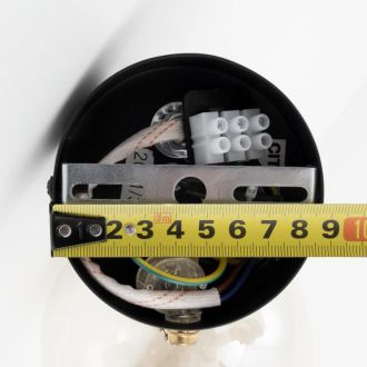 Бра Citilux Анри CL124315, E14, 60 Вт, черный/прозрачный, современный стиль