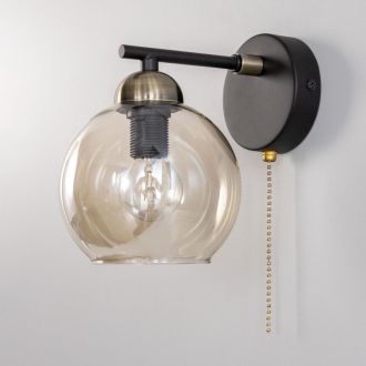 Бра Citilux Анри CL124315, E14, 60 Вт, черный/прозрачный, современный стиль
