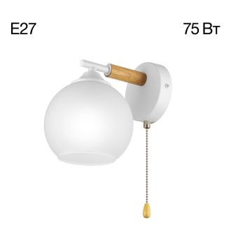 Бра Citilux Tika CL133410, E27, 75 Вт, белый, современный стиль