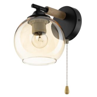 Бра Citilux Tika CL133411, E27, 75 Вт, черный/желтый, лофт стиль