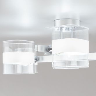 Люстра на штанге Citilux Вирта CL139260, 6×E14 по 60 Вт, хром/прозрачный