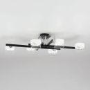 Накладная люстра Citilux Вирта CL139262, 6×E14 по 60 Вт, черный/прозрачный Накладная люстра Citilux Вирта CL139262, 6×E14 по 60 Вт, черный/прозрачный