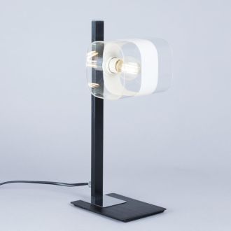Настольная лампа Citilux Вирта CL139812, E14, 60 Вт, черный/прозрачный