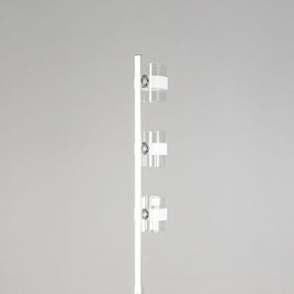 Торшер Citilux Вирта CL139930, 3×E14 по 60 Вт, хром/прозрачный