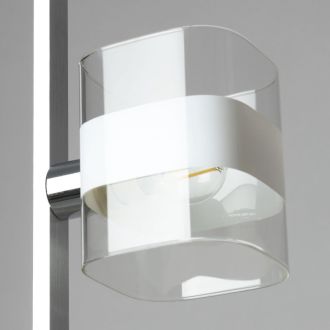 Торшер Citilux Вирта CL139930, 3×E14 по 60 Вт, хром/прозрачный