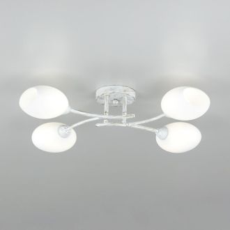 Накладная люстра Citilux Флорида CL148140, 4×E14 по 60 Вт, белый