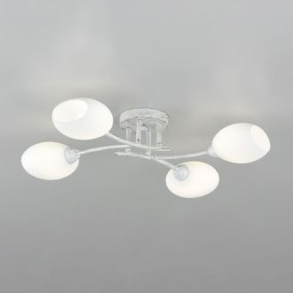 Накладная люстра Citilux Флорида CL148140, 4×E14 по 60 Вт, белый