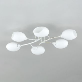 Накладная люстра Citilux Флорида CL148160, 6×E14 по 60 Вт, белый
