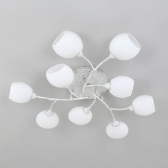 Накладная люстра Citilux Флорида CL148190, 9×E14 по 60 Вт, белый