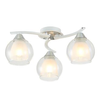 Накладная люстра Citilux Кристи CL152130, 3×E27 по 75 Вт, белый