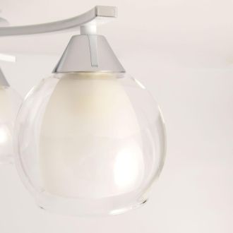 Накладная люстра Citilux Кристи CL152130, 3×E27 по 75 Вт, белый
