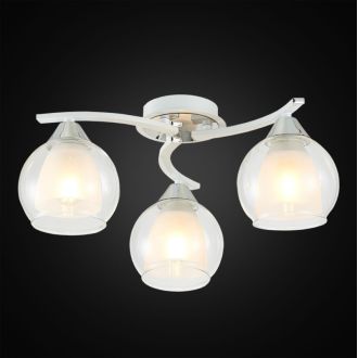 Накладная люстра Citilux Кристи CL152130, 3×E27 по 75 Вт, белый