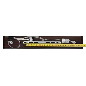 Подвесной светильник Citilux Фортуна CL156232, 3×E27 по 75 Вт, коричневый/прозрачный