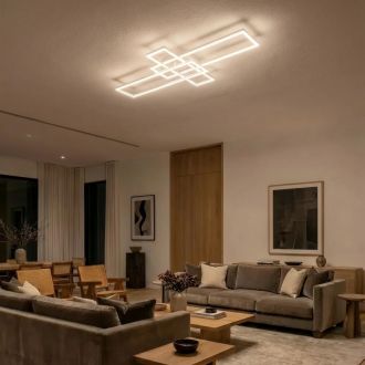 Накладная люстра Citilux Kubit CL201130, LED 64 Вт, белый, современный стиль