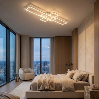 Накладная люстра Citilux Kubit CL201130, LED 64 Вт, белый, современный стиль