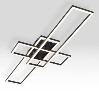 Накладная люстра Citilux Kubit CL201131, LED 64 Вт, черный/белый