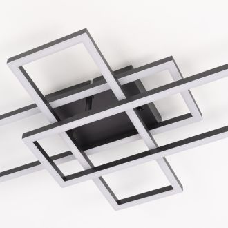 Накладная люстра Citilux Kubit CL201131, LED 64 Вт, черный/белый