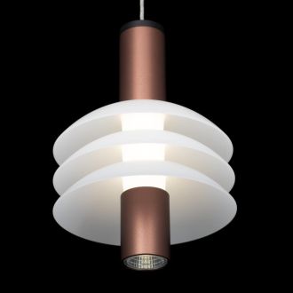 Подвесной светильник Citilux Майя CL202012, LED 6 Вт, коричневый