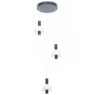 Каскадная люстра Citilux Майя CL202031, LED 16 Вт, коричневый
