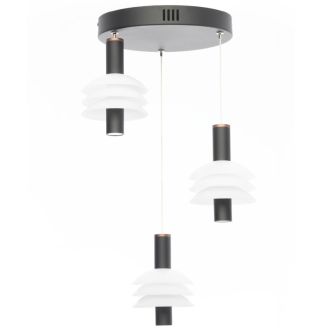 Каскадная люстра Citilux Майя CL202031, LED 16 Вт, коричневый