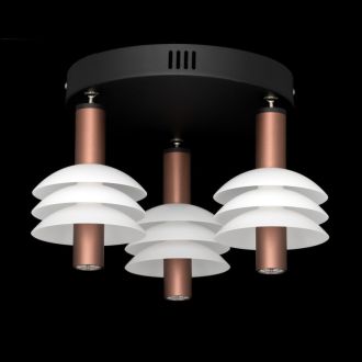 Каскадная люстра Citilux Майя CL202032, LED 16 Вт, коричневый