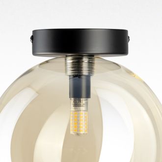 Накладной светильник Citilux Orton CL202512, G9, 15 Вт, черный/желтый