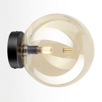 Накладной светильник Citilux Orton CL202512, G9, 15 Вт, черный/желтый