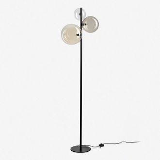 Торшер Citilux Orton CL202933, 3×G9 по 15 Вт, черный/разноцветный