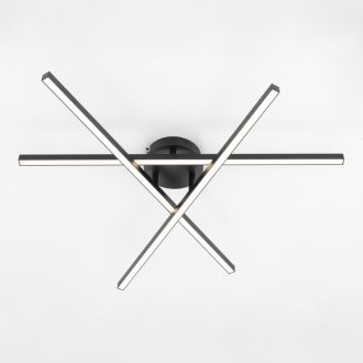 Накладная люстра Citilux Стиг CL203131, LED 60 Вт, черный, современный стиль