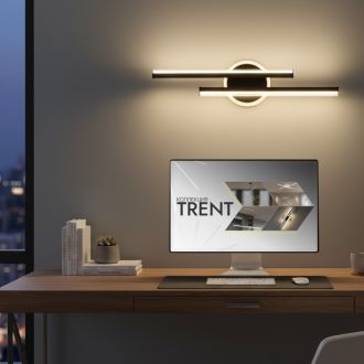 Бра Citilux Trent CL203521, LED 20 Вт, черный/белый, современный стиль