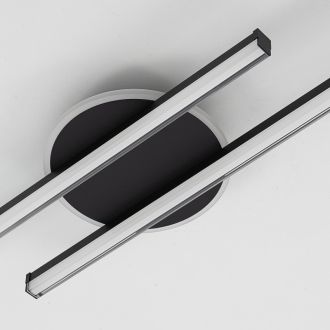 Накладная люстра Citilux Trent CL203621, LED 40 Вт, черный/белый