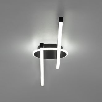 Накладная люстра Citilux Trent CL203621, LED 40 Вт, черный/белый