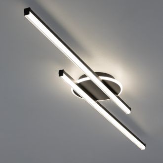 Накладная люстра Citilux Trent CL203621, LED 40 Вт, черный/белый