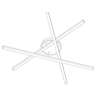 Накладной светильник Citilux Trent CL203630, LED 75 Вт, белый