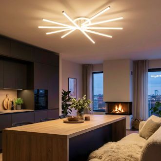 Накладная люстра Citilux Trent CL203650, LED 150 Вт, белый, современный стиль